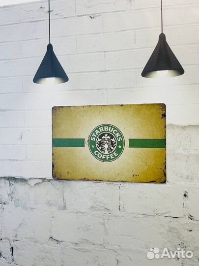 Декор на стену Starbucks Coffee