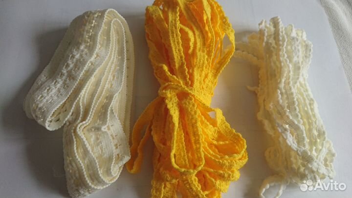 Тесьма СССР вязаная отделочная