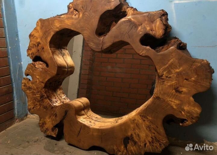 Зеркало из спила