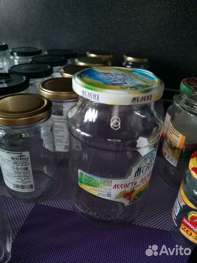 Банки с закручивающимися крышками