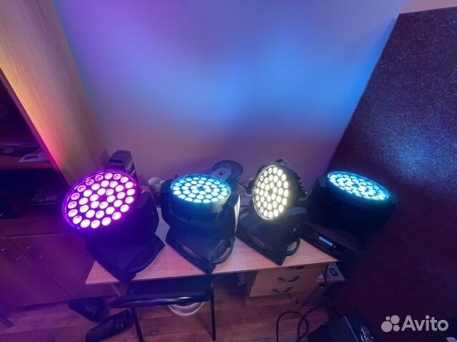 Световые головы dialighting zoom iw36-10 led wash