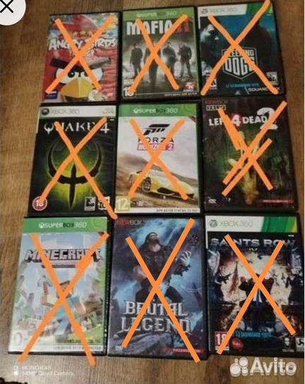 Диски на xbox 360