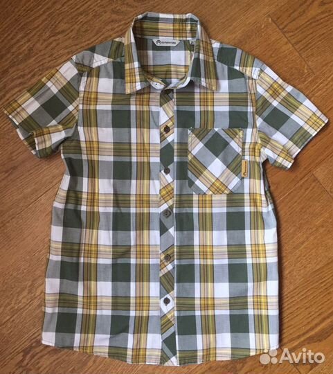 Рубашки с коротким рукавом на 7-8 лет