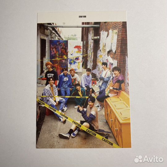 Открытка stray kids