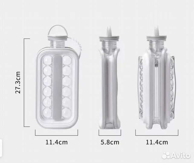 Форма для льда 17 идеальных шариков