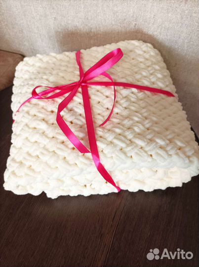 Плед детский плюшевый