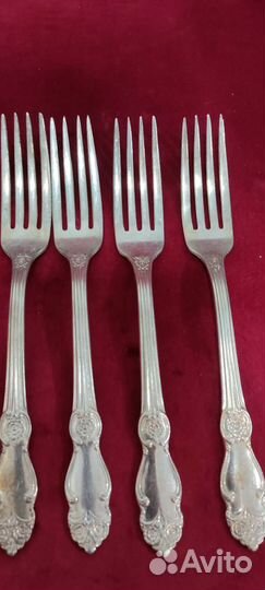 Ложки мельхировые Дубок, Киев зид 50-60 года