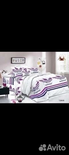 Постельное белье евроразмер с одеялом
