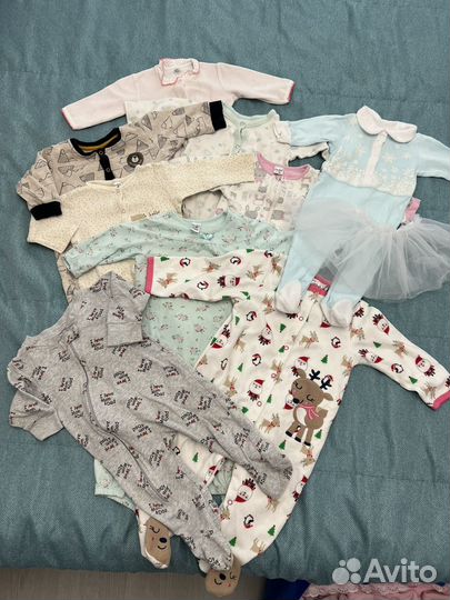 Пакет вещей и игрушек