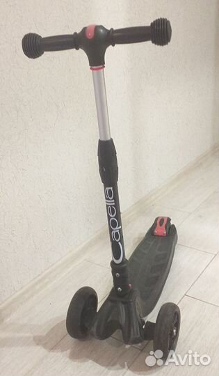 Самокат Capella 3-х колесный до 50 кг
