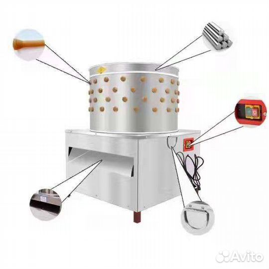 Перосъемные машины NT-600A (2.2 кВт)