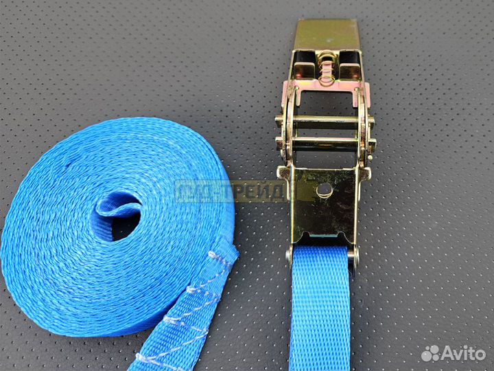 Ремень крепления груза с трещоткой 6 метров, 25 мм