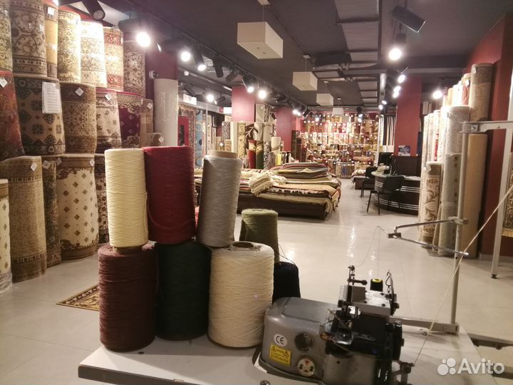 Оверлок и раскрой ковровых покрытий,дорожек