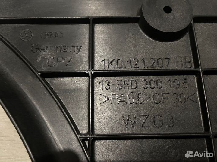 1K0121207BB VAG Диффузор вентилятора