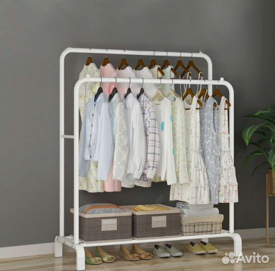 Вешалка напольная. Обувница