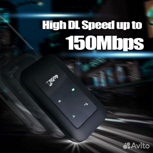 Портативный wifi роутер 4G LTE