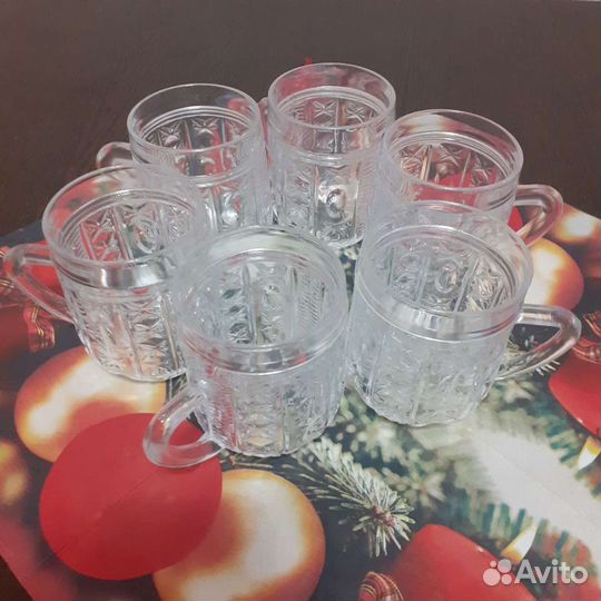 Хрустальные бокалы СССР