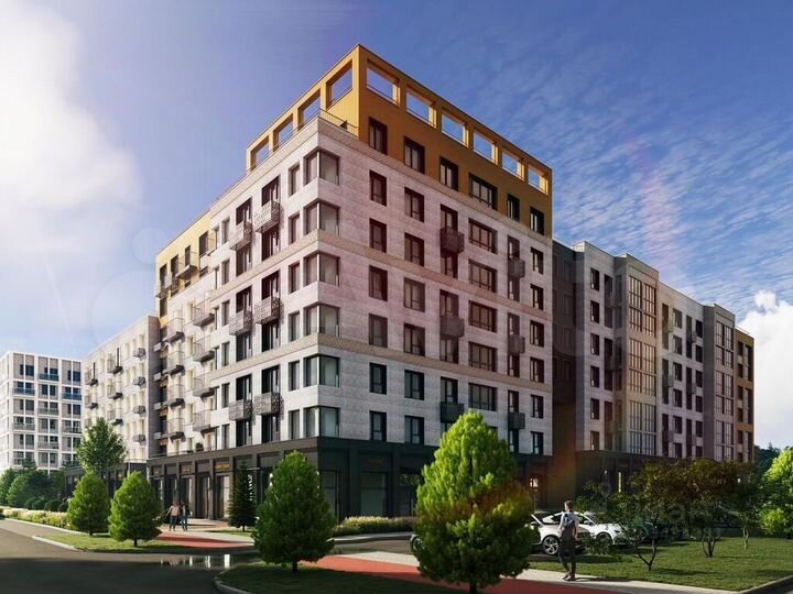 1-к. квартира, 41 м², 6/8 эт.