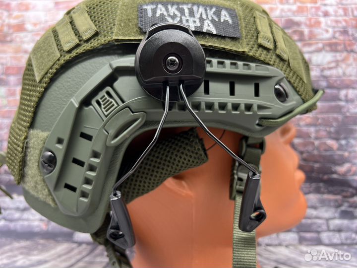 Крепления адаптеры для активных наушников на шлемы