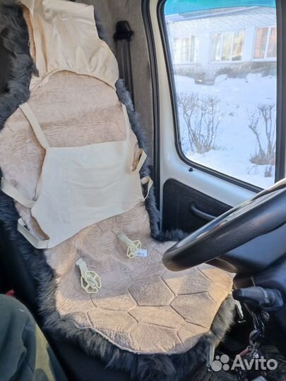 Накидки меховые длинный ворс с подкладом серые