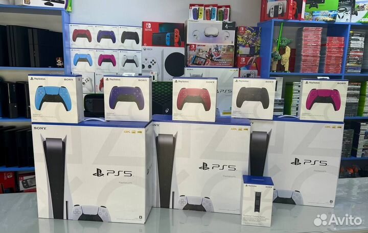 PlayStation 5 новая в наличии + 1tb/2tb SSD