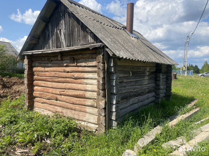Сруб бани