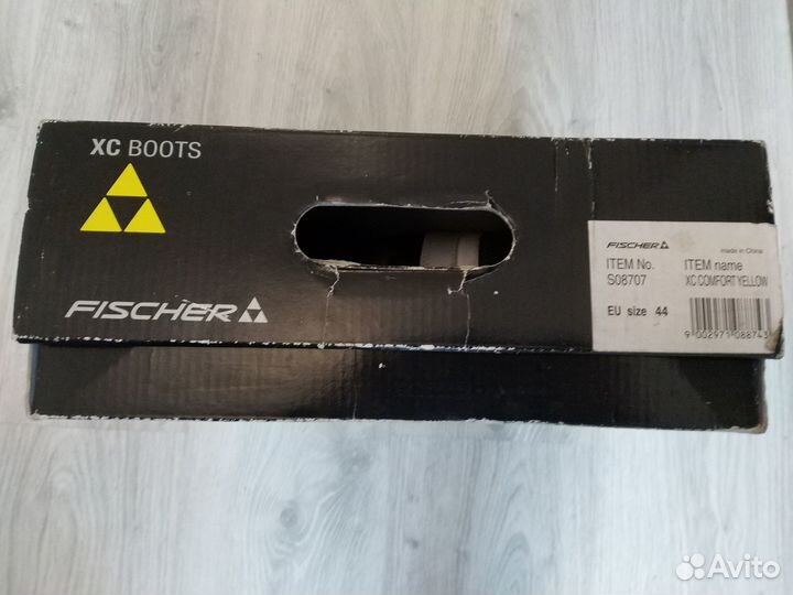 Ботинки лыжные Fischer XC Comfort Yellow (43) NNN