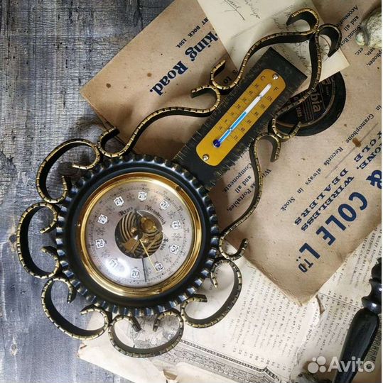 Антиквариат из Европы. Метеостанция. Металл