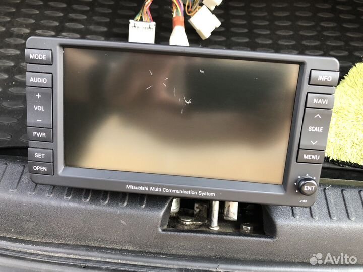 Магнитола mitsubishi lancer 10