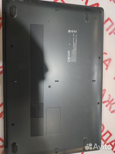 Ноутбук dexp intel core I5