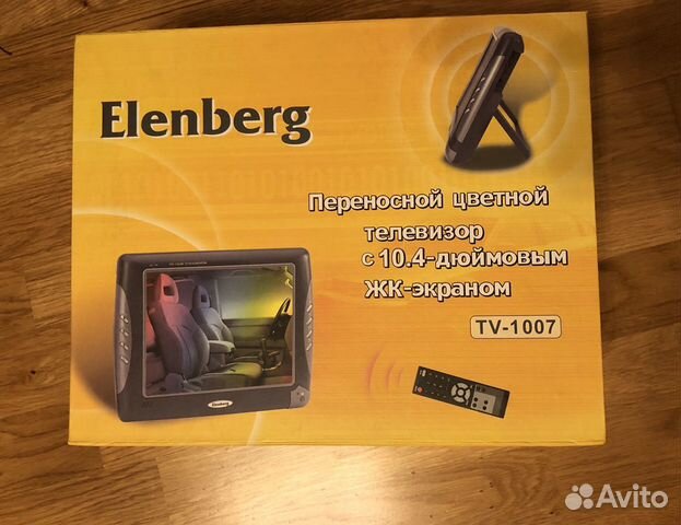 Автомобильный телевизор Elenberg TV 1007