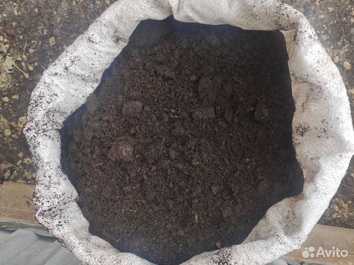 Плодородный грунт в мешках