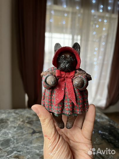 Ватные елочные игрушки