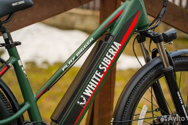 Электровелосипед White Siberia Camry Light 500W