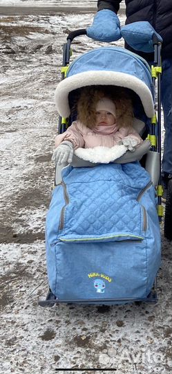 Санки коляска ника