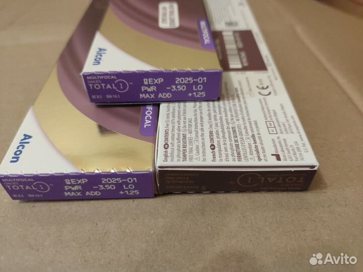 Контактные линзы Alcon Dailies total 1 Multifocal