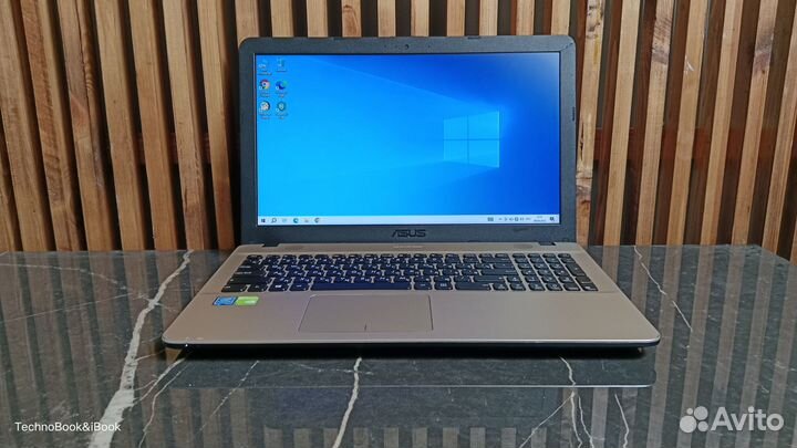 Ноутбук Asus X541N на SSD