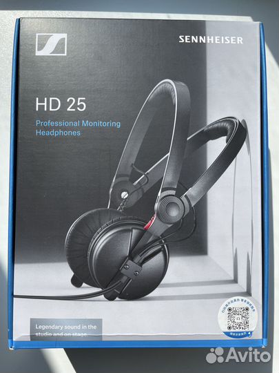 Диджейские наушники Sennheiser HD 25