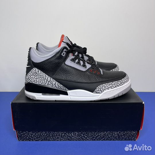 Nike Air Jordan 3 Retro Black Cement (2018) (12us)