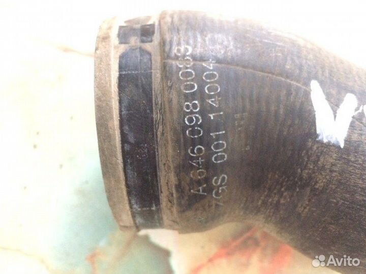 Патрубок интеркулера Mercedes-Benz V-Class W639