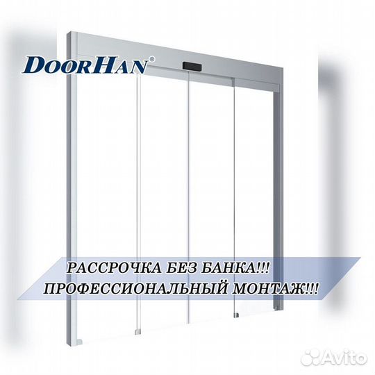 Раздвижные автоматические двери