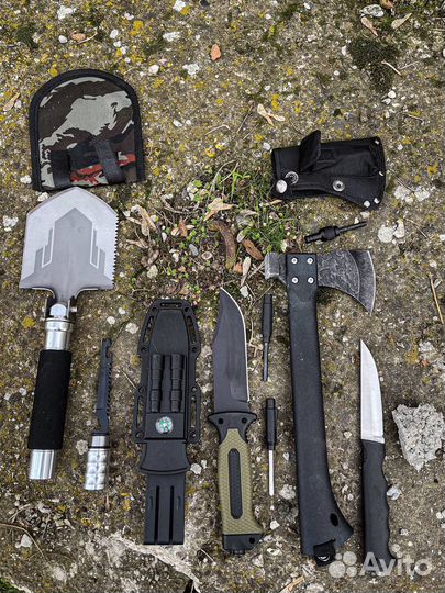 Нож топор походный подарочный набор