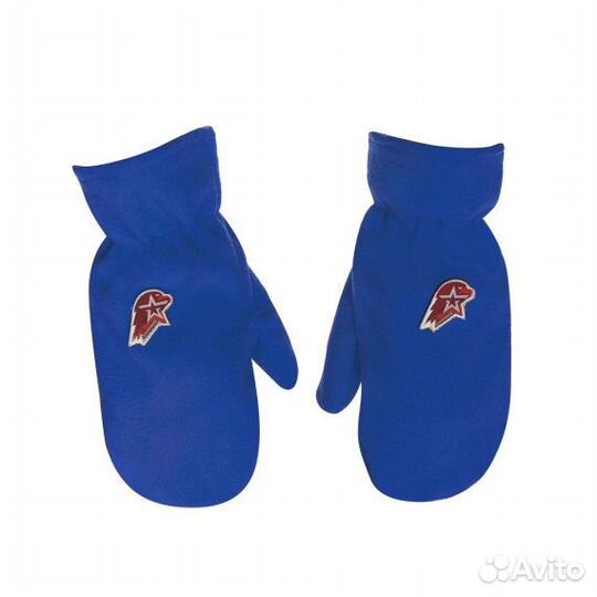 Флисовые варежки Юнармия