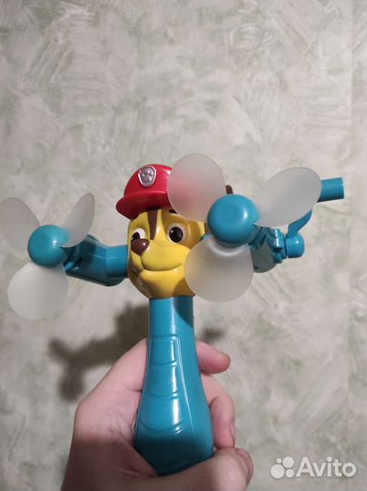 Вентилятор двойной Щенячий патруль