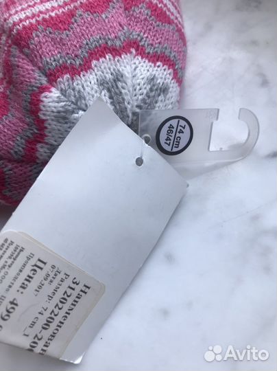 Шапочка для девочки Новая