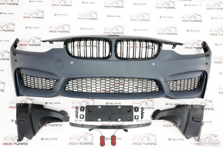 Бампер передний с решеткой BMW 3 Series f30 М3