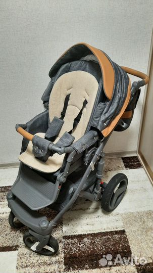 Коляска Adamex monte carbon 2 в 1