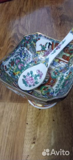 Китайский фарфоровый сервиз 1950г