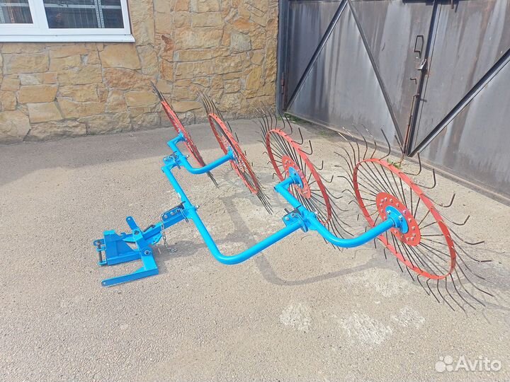 Грабли ворошилка 4 колеса 220 см захват