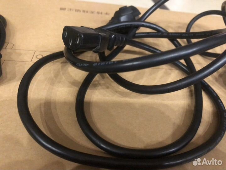 3 сетевых кабеля питания для компа 180- 150 см